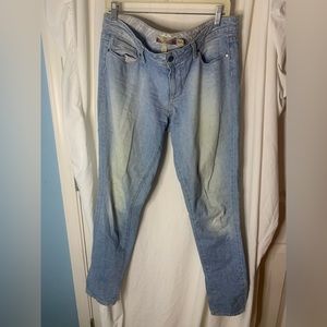 Paige light distressed skyline denim jeans
